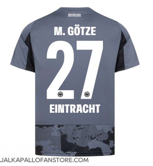 Eintracht Frankfurt Mario Gotze #27 Kolmaspaita 2025-26 Lyhythihainen Eintracht Frankfurt Mario Gotze #27 Kolmaspaita 2025-26 Lyhythihainen